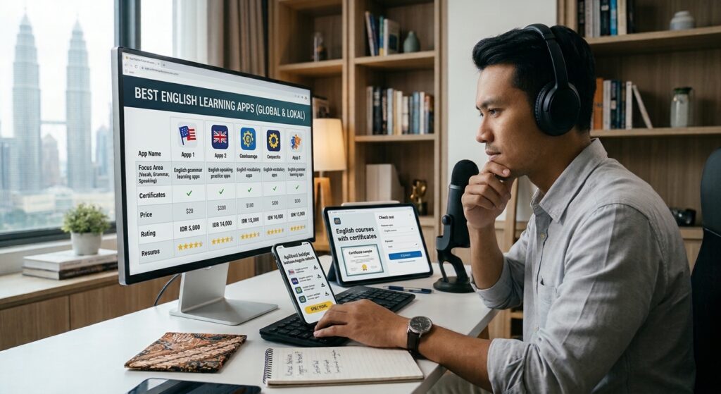 Aplikasi dan Platform Belajar Bahasa.