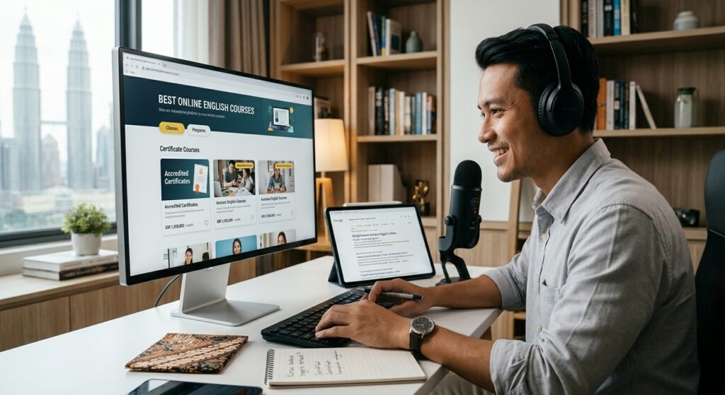 Best Online English Courses 2026: 5 Kursus Bahasa Inggris Online Terbaik